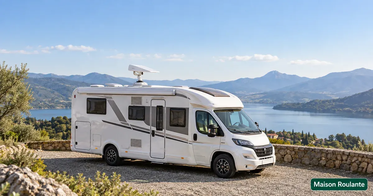 Antenne TV camping car