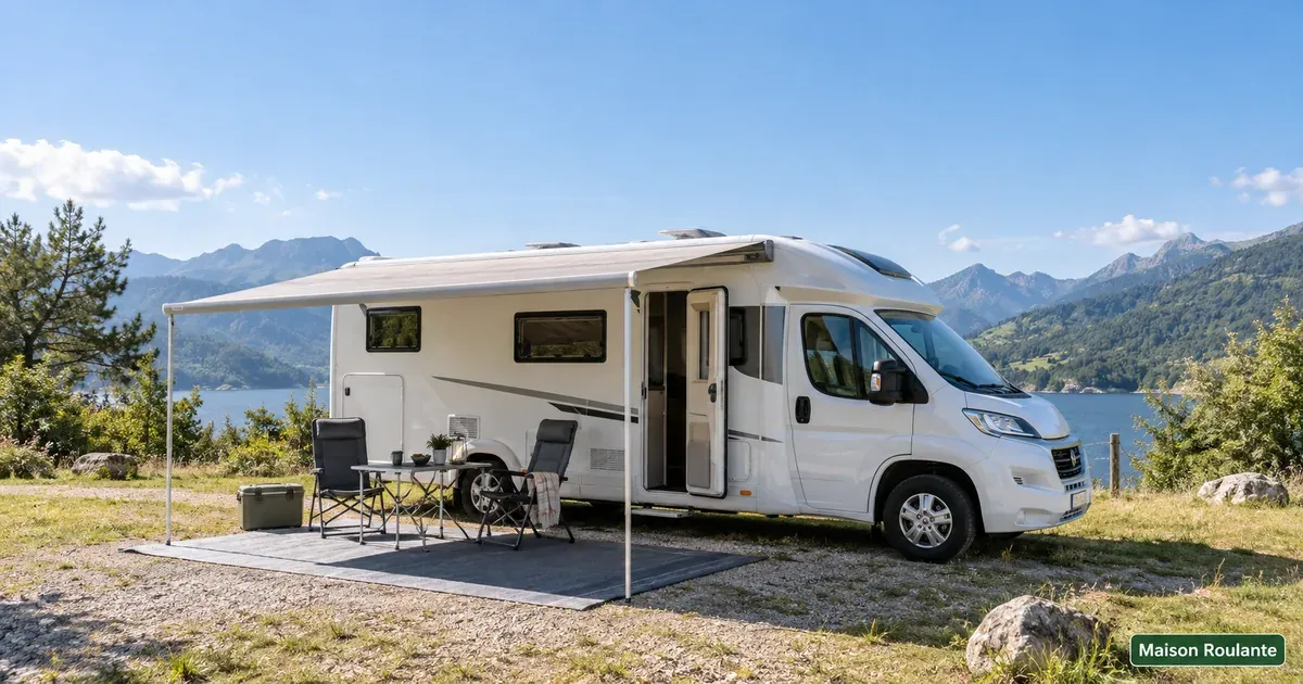 Auvent camping car