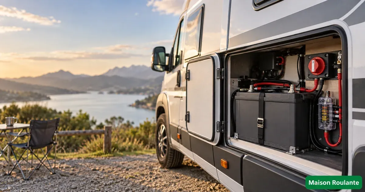 Batterie cellule camping car