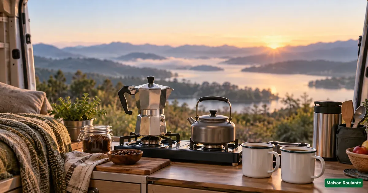 Cafetière camping