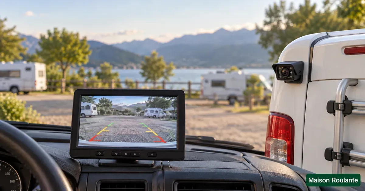 Caméra de recul camping car