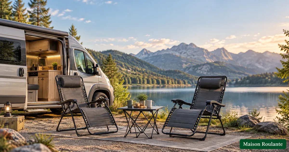 Fauteuil relax camping