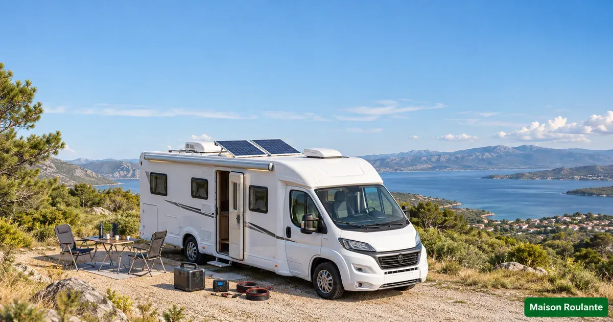 Kit solaire camping car