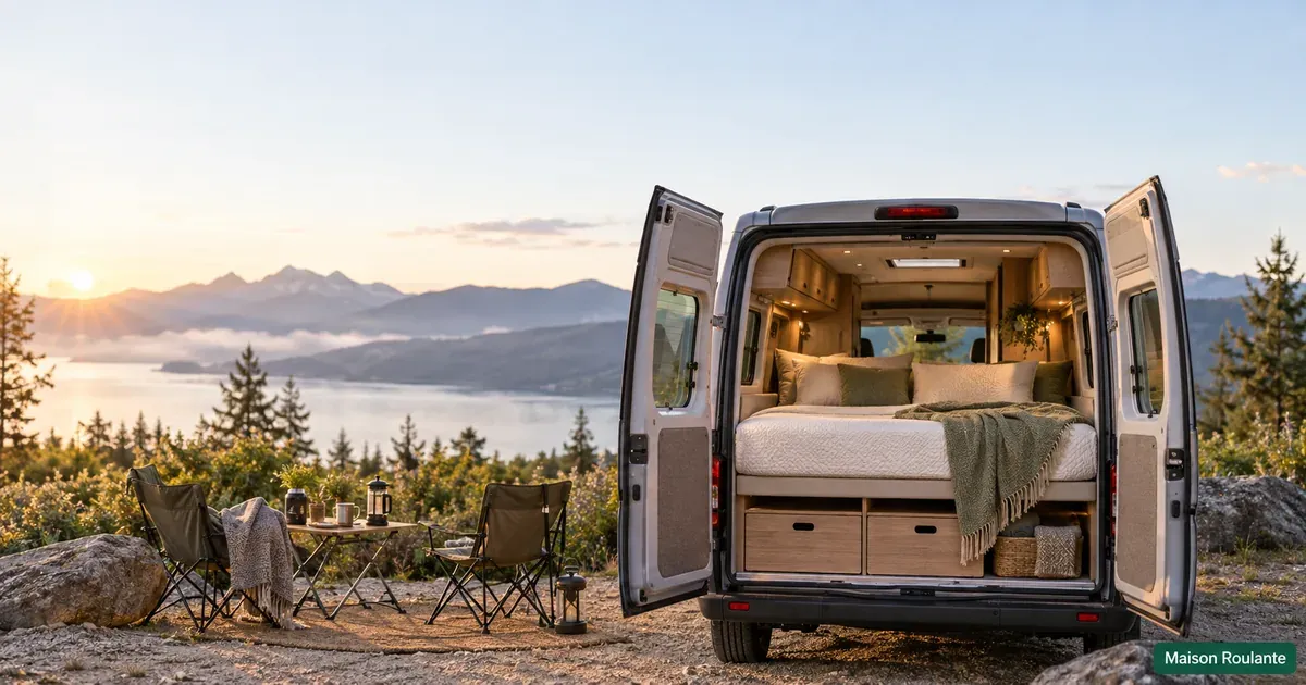 Matelas camping car