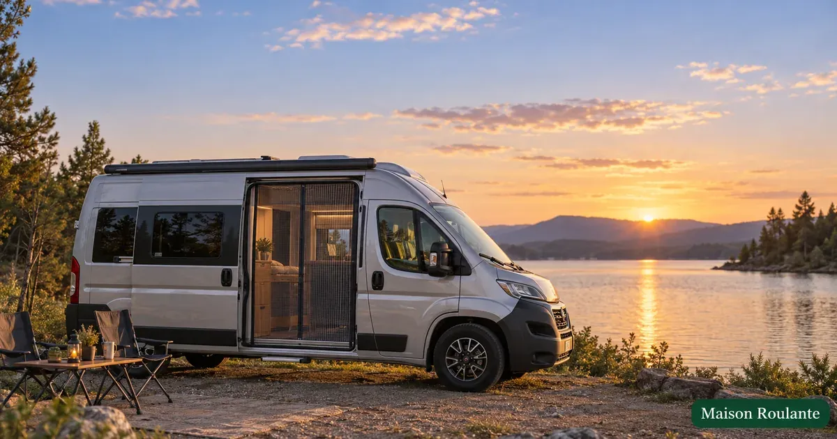 Moustiquaire camping car