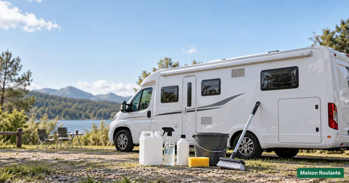 Nettoyant camping car