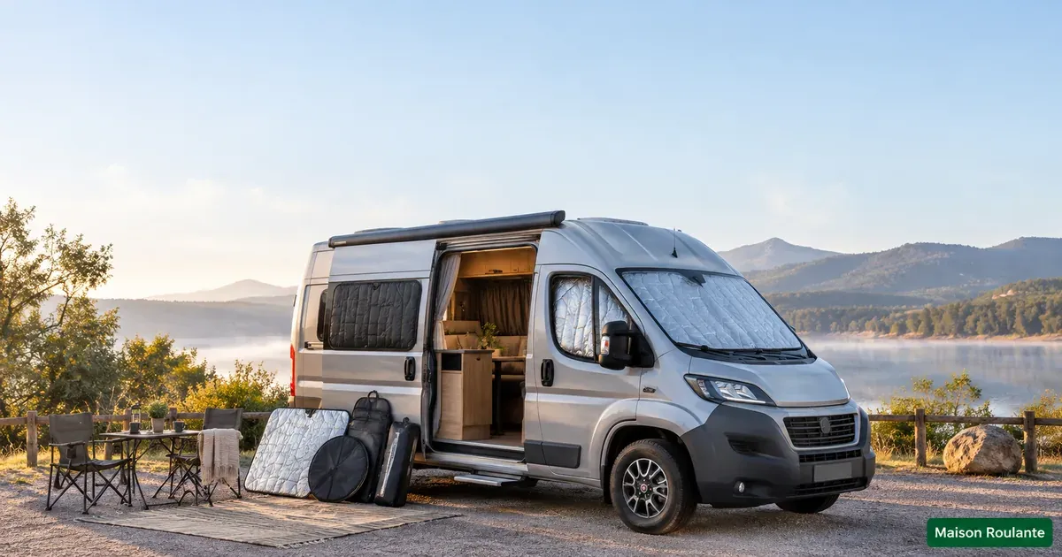 Pare soleil camping car