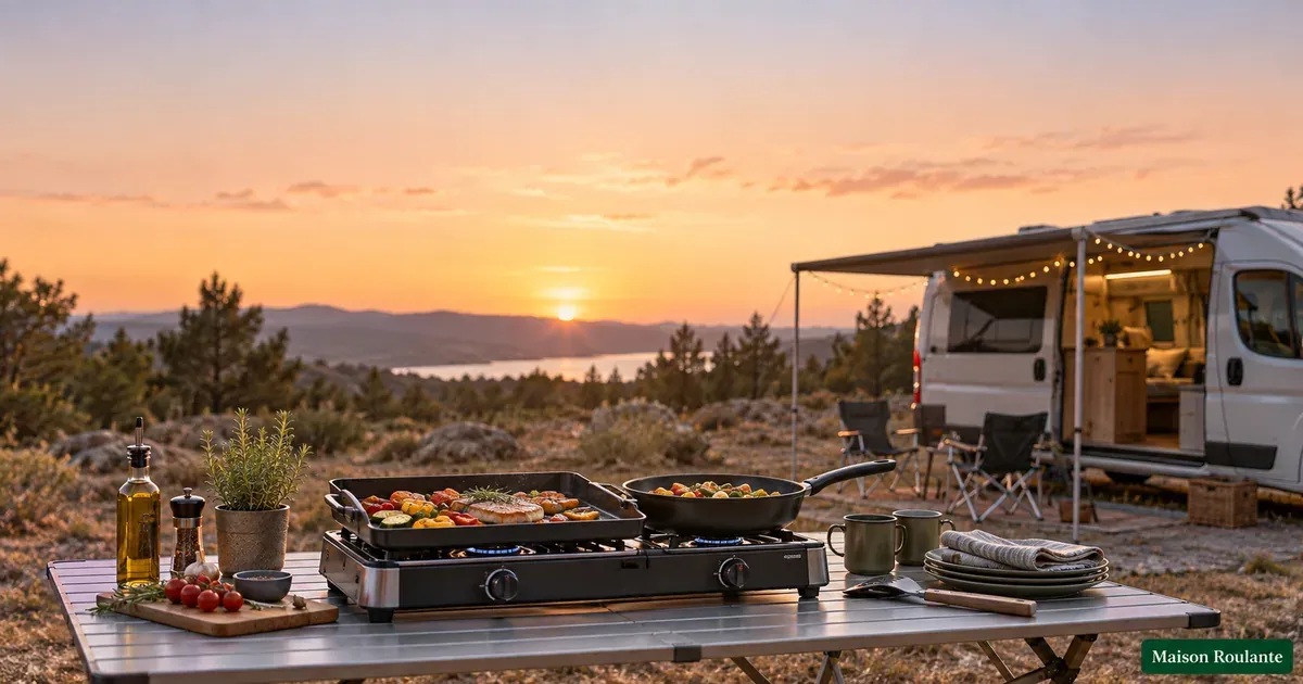 Plancha camping
