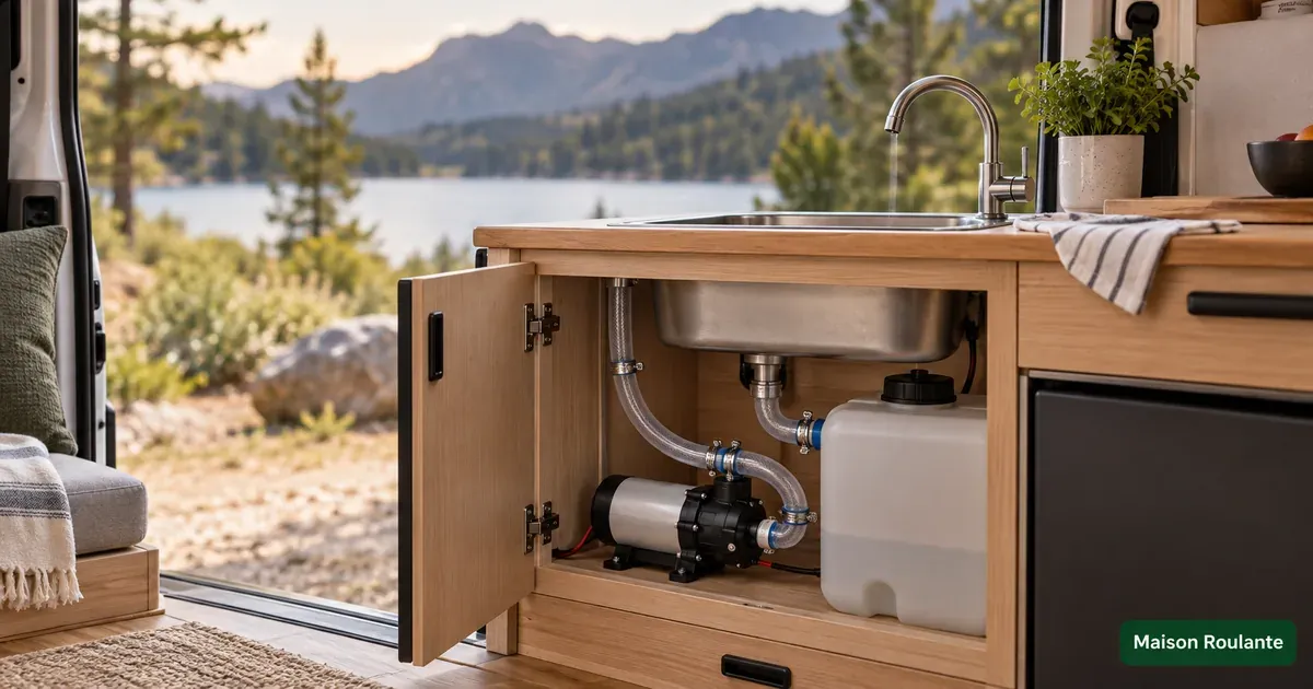 Pompe à eau camping car