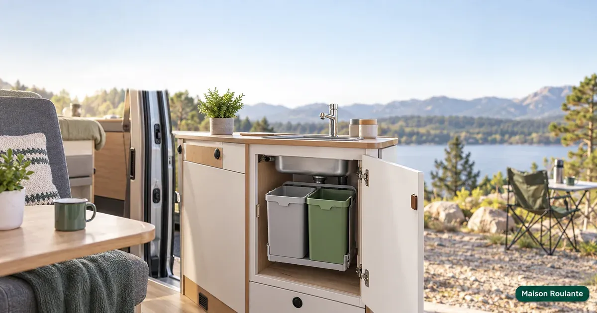 Poubelle camping car