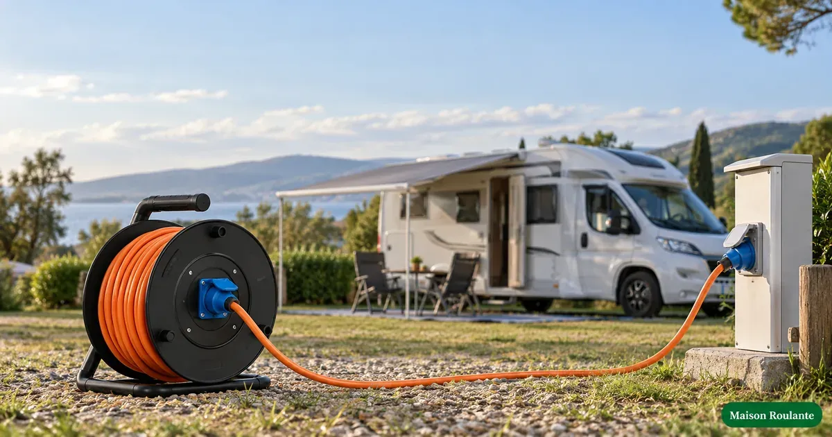 Rallonge électrique camping car