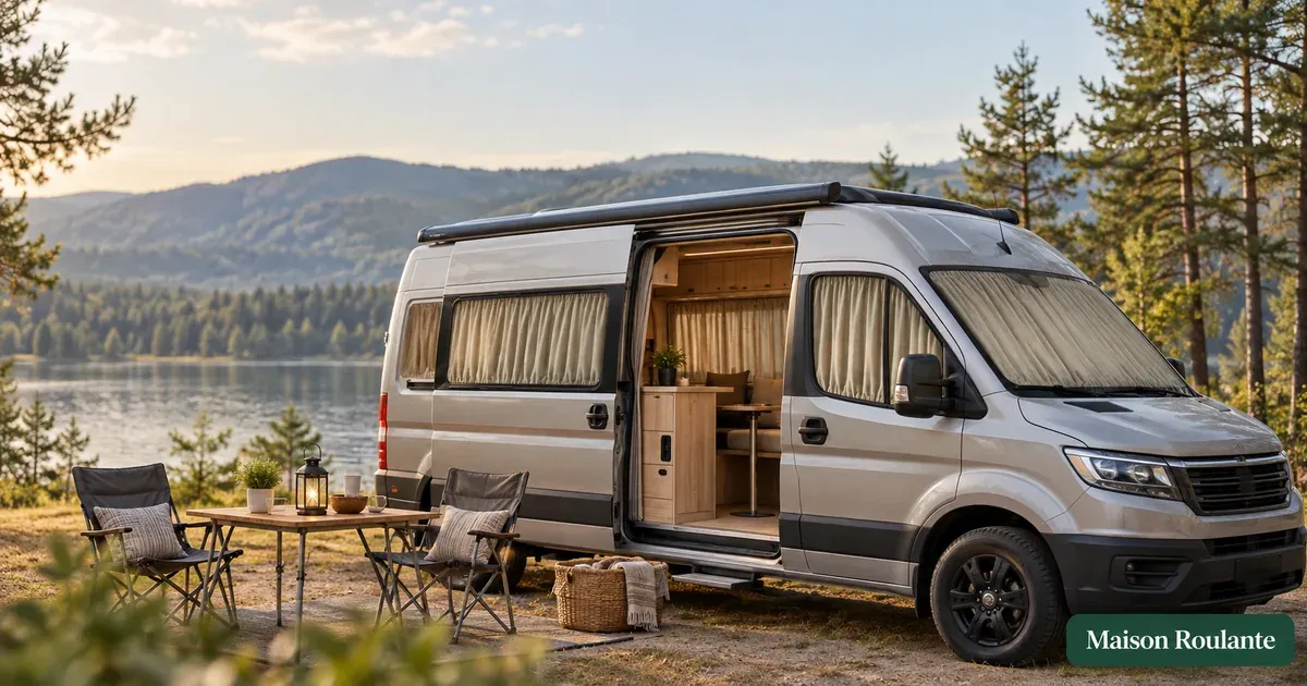 Rideau camping car