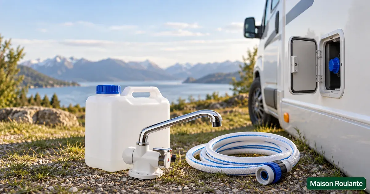 Robinet camping car