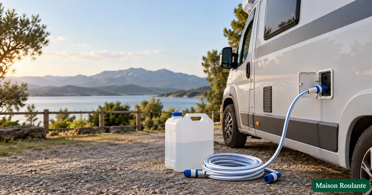 Tuyau eau camping car